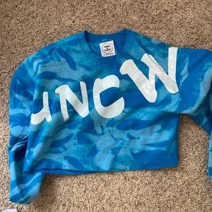 UNCW cropped crew neck